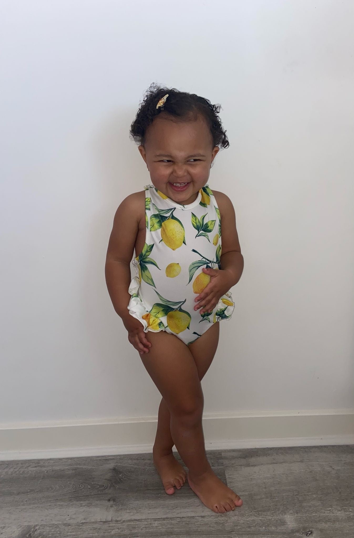Baby Girl Lemon swimsuit