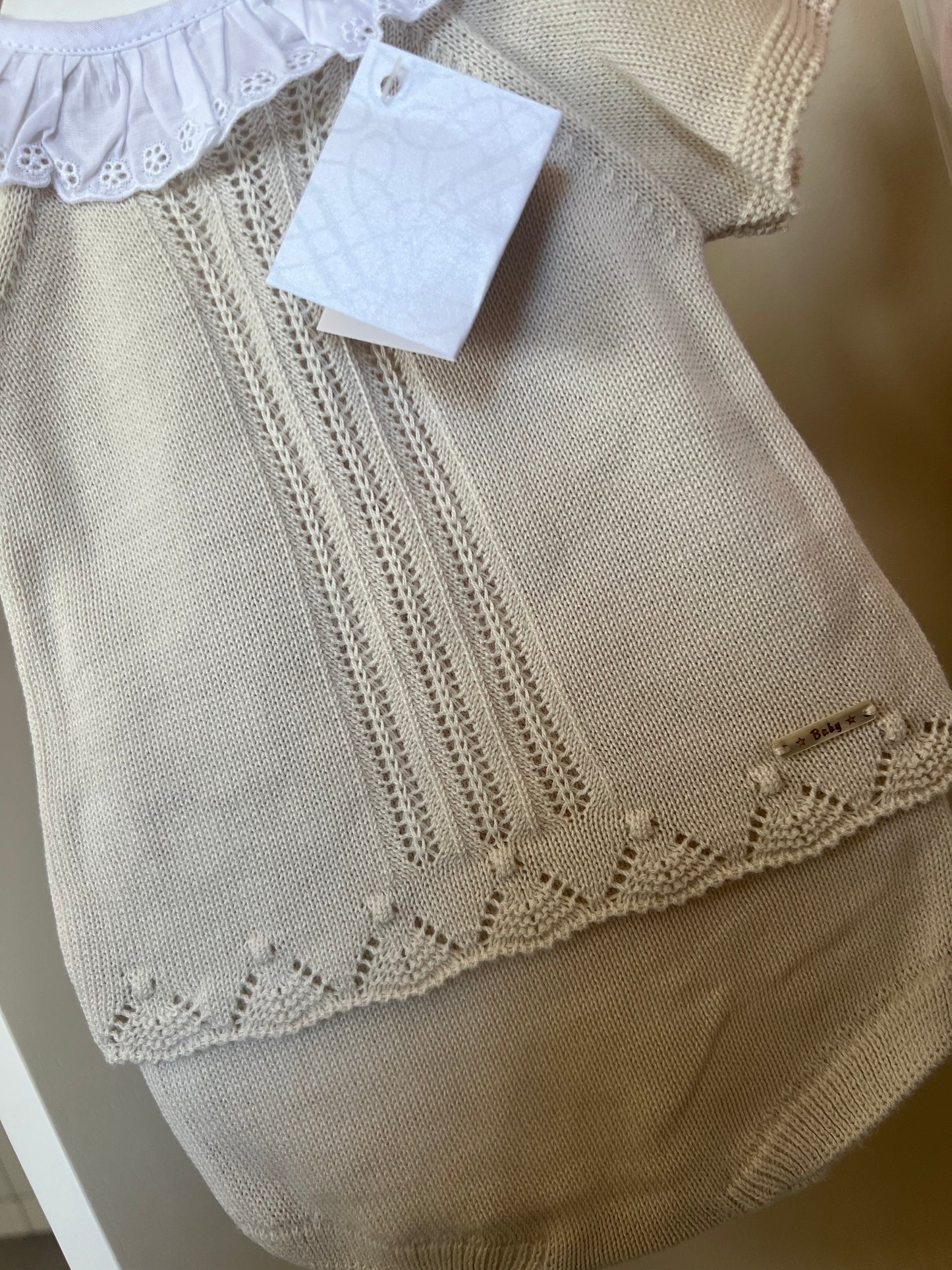 Juliet Pants Suit with frill collar detailing