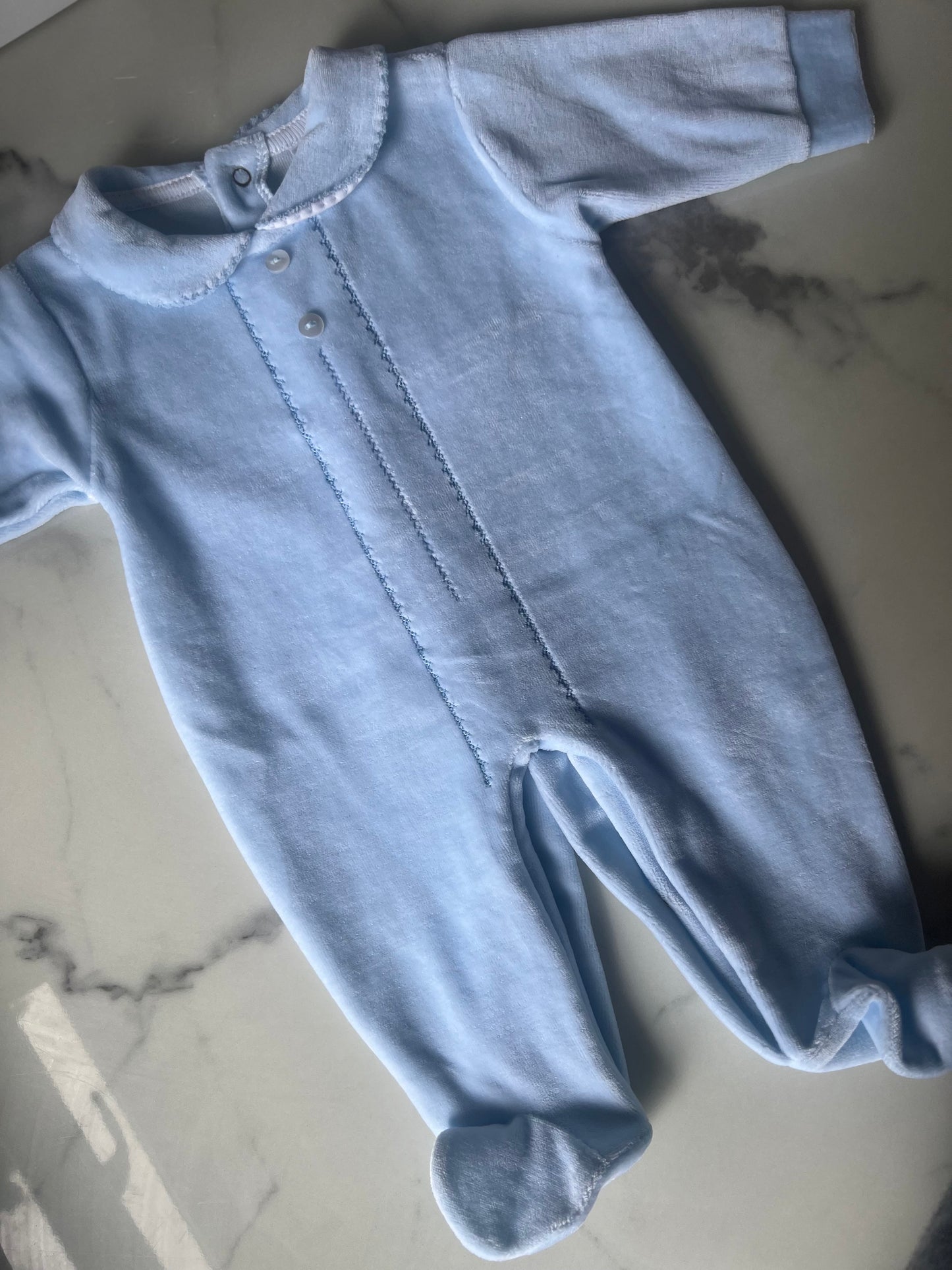 Classic velour Sleepsuit