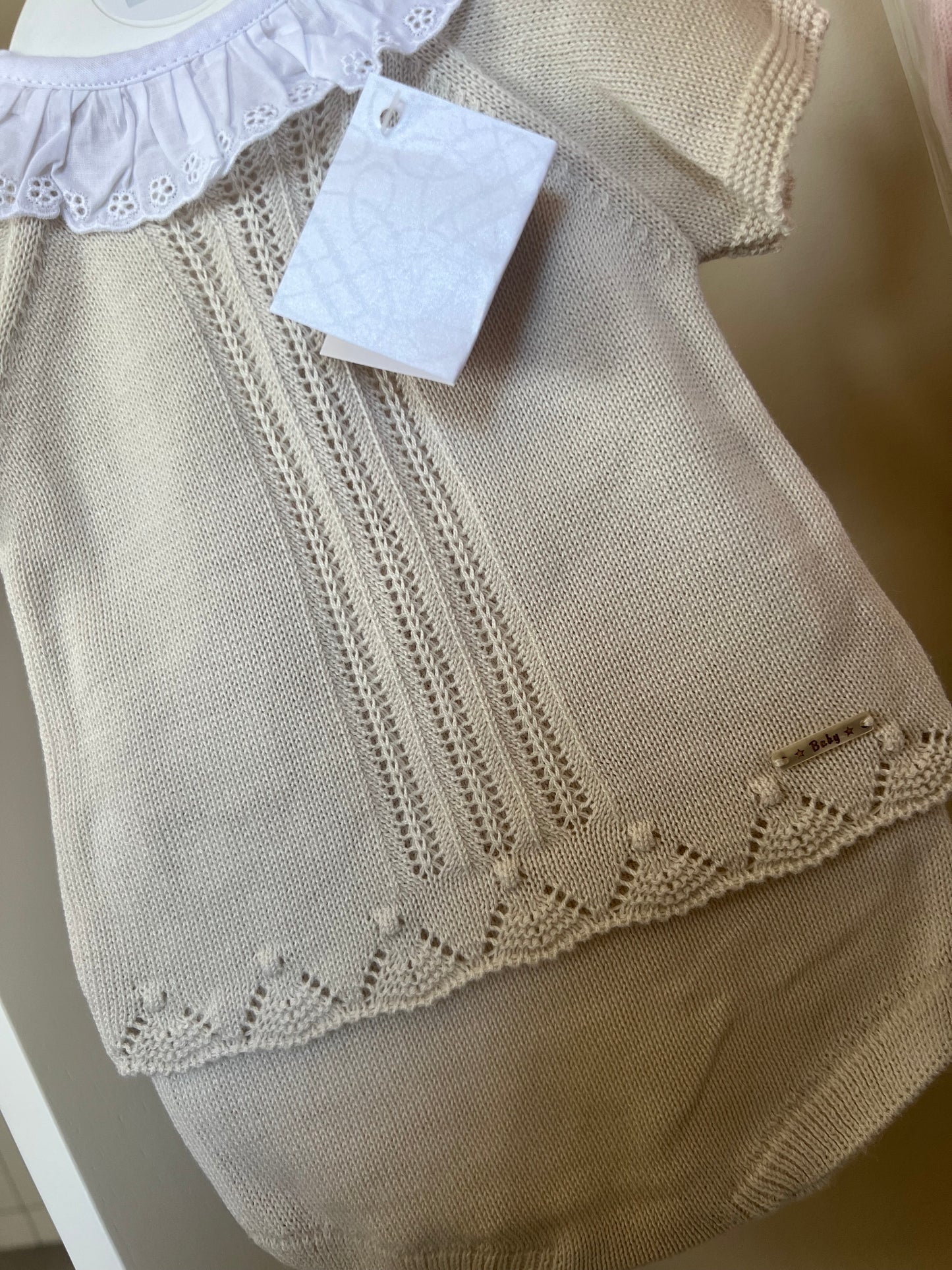 Juliet Pants Suit with frill collar detailing