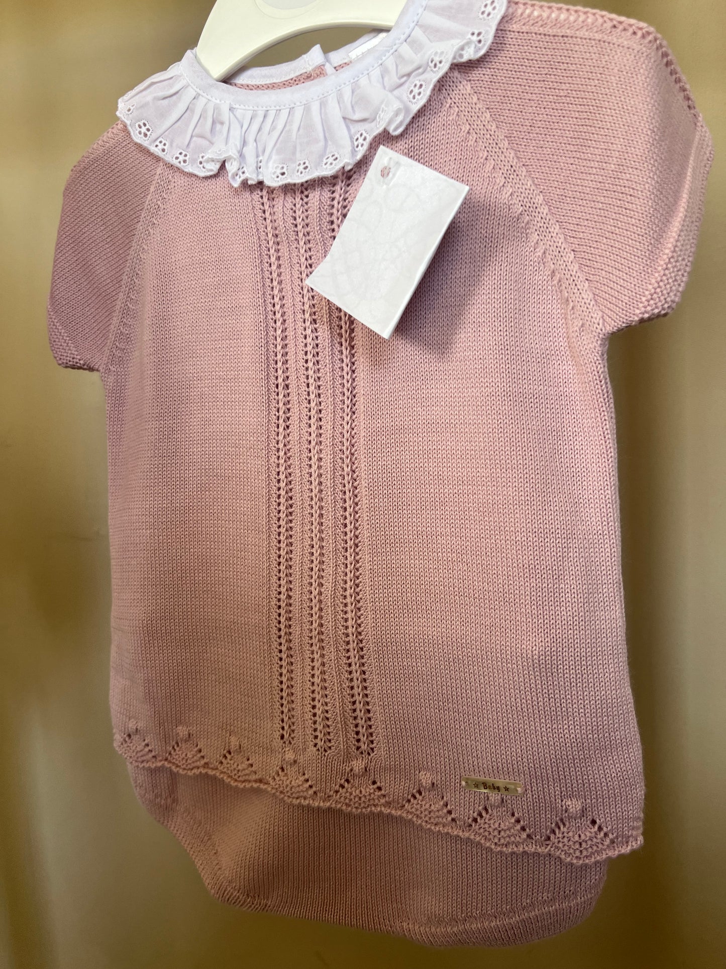 Juliet Pants Suit with frill collar detailing